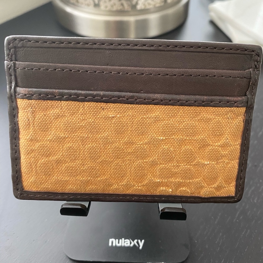 Coach Card Wallet